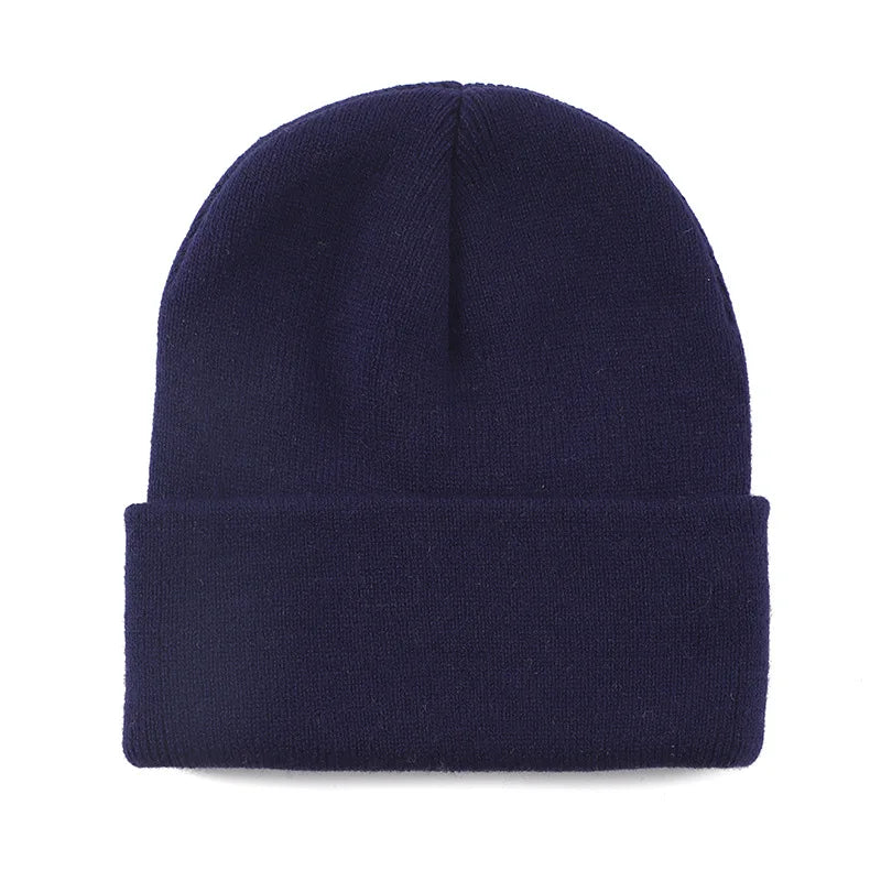 Gorro de Punto Liso – Azul marino