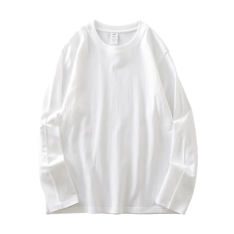 Camiseta de manga larga blanca