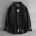 Sobrecamisa de Pana – Negro